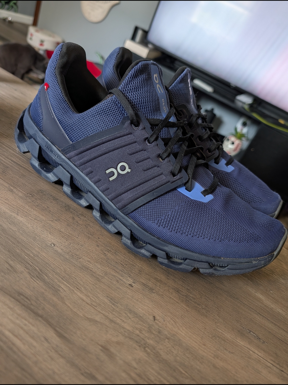 On Running Men's Cloudswift Running Shoes - Navy Blue